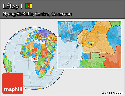 Political Location Map of Lélep I