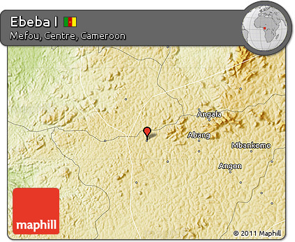 Physical Map of Ebeba I