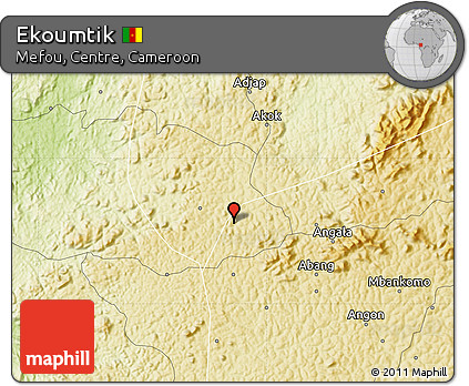 Physical Map of Ekoumtik