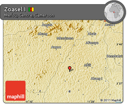 Physical Map of Zoasel I