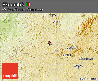 Physical Map of Ekoumtik
