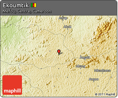 Physical Map of Ekoumtik