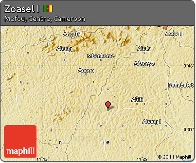 Physical Map of Zoasel I