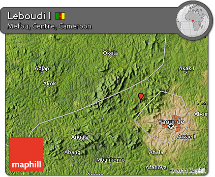 Satellite Map of Leboudi I