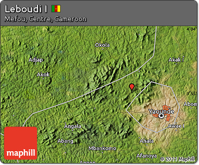 Satellite Map of Leboudi I