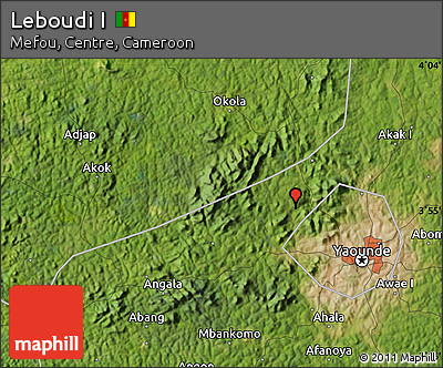 Satellite Map of Leboudi I