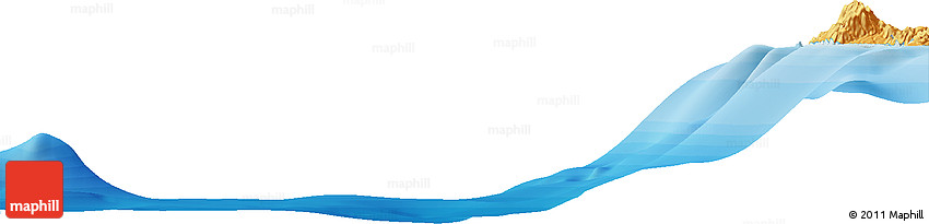 Political Horizon Map of the Area around 3° 51' 2" N, 125° 1' 30" E