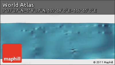 Satellite Panoramic Map of the Area around 3° 51' 2" N, 146° 16' 30" E