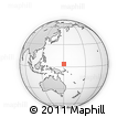 Outline Map of the Area around 3° 51' 2" N, 150° 31' 30" E, rectangular outline