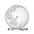 Outline Map of the Area around 3° 51' 2" N, 153° 4' 29" E, rectangular outline