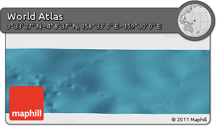 Satellite Panoramic Map of the Area around 3° 51' 2" N, 159° 1' 30" E