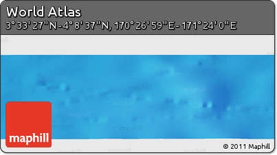 Physical Panoramic Map of the Area around 3° 51' 2" N, 170° 55' 30" E