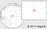 Blank Location Map of the area around 3° 51' 2" N, 170° 46' 30" W