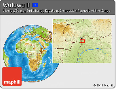 Physical Location Map of Wuluwu II
