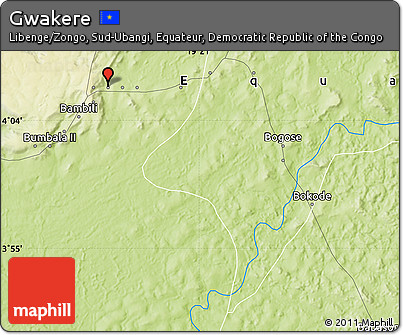 Physical Map of Gwakere