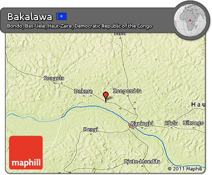 Physical 3D Map of Bakalawa