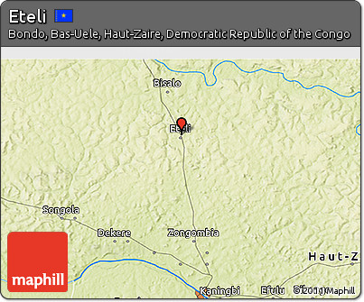Physical 3D Map of Eteli