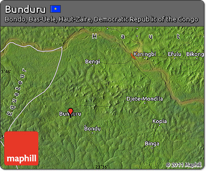 Satellite Map of Bunduru
