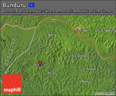 Satellite Map of Bunduru