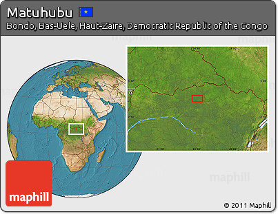 Satellite Location Map of Matuhubu