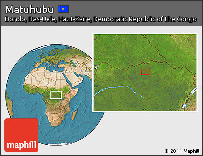Satellite Location Map of Matuhubu