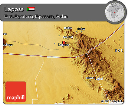 Physical 3D Map of Laposs