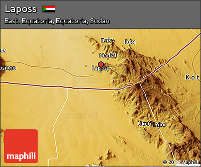 Physical 3D Map of Laposs