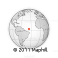 Outline Map of the Area around 3° 51' 2" N, 36° 28' 30" W, rectangular outline