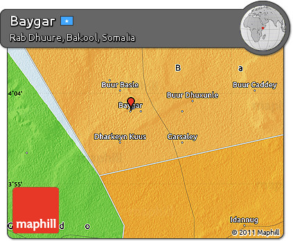 Political Map of Baygar