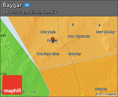 Political Map of Baygar