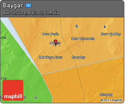 Political Map of Baygar