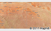 Satellite 3D Map of the area around 3° 51' 2" N, 44° 16' 29" E
