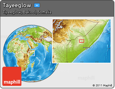 Physical Location Map of Tayeeglow