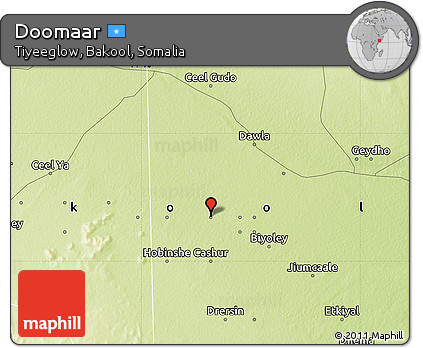 Physical Map of Doomaar
