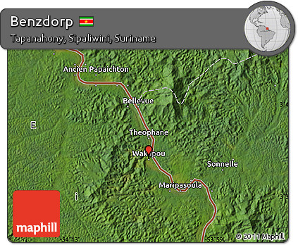 Satellite Map of Benzdorp
