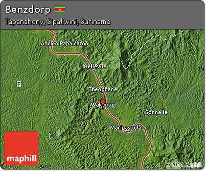 Satellite Map of Benzdorp