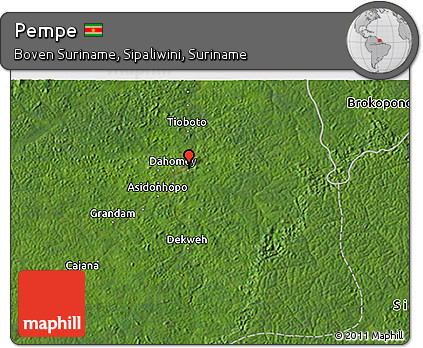 Satellite 3D Map of Pempe