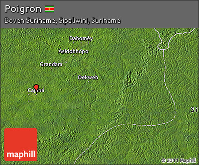 Satellite 3D Map of Poigron