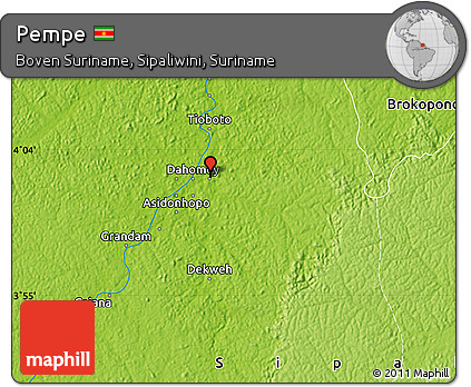 Physical Map of Pempe