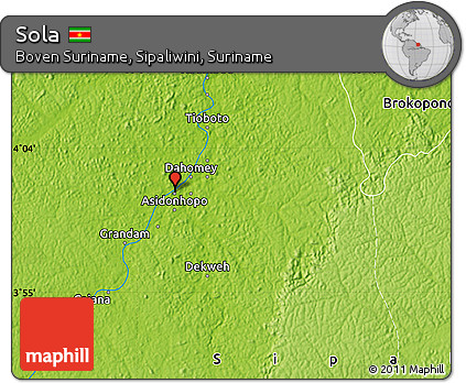 Physical Map of Sola