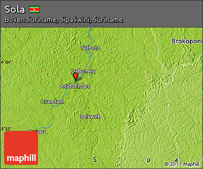 Physical Map of Sola