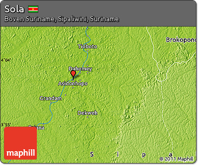 Physical Map of Sola