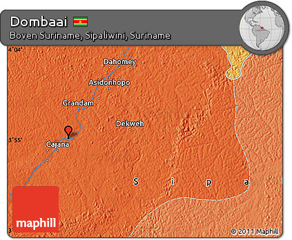 Political Map of Dombaai
