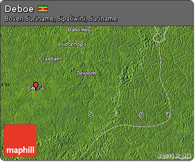 Satellite Map of Deboe