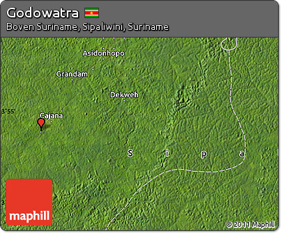 Satellite Map of Godowatra