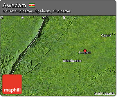 Satellite Map of Awadam
