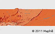 Political Panoramic Map of the area around 3° 51' 2" N, 56° 1' 29" W
