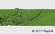 Satellite Panoramic Map of the area around 3° 51' 2" N, 56° 1' 29" W