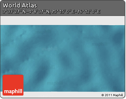 Satellite 3D Map of the Area around 3° 51' 2" N, 75° 43' 29" E