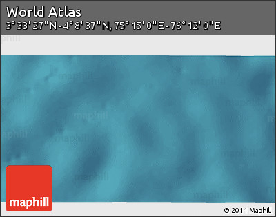 Satellite 3D Map of the Area around 3° 51' 2" N, 75° 43' 29" E